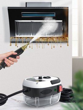 Пароочиститель Steam Cleaner 2500W 8 насадок в комплекте Пароочиститель для дома с насадками 9997 фото