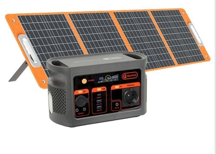 Портативная зарядная станция Е103, 300W LiFePO₄ до 3000 циклов (UPS, Pure Sine Wave) быстрая зарядка 678 фото