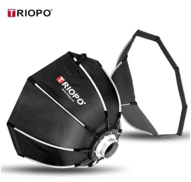 Профессиональный октобокс софтбокс Triopo К 65 см Софтбокс с диффузоромTriopo для фотостудии 7654 фото